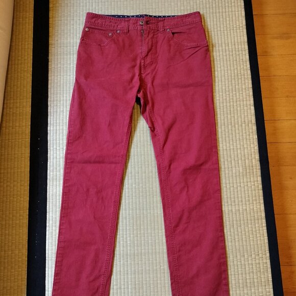 Prana Slim Fit Chinos - Red - Picture 1 of 8